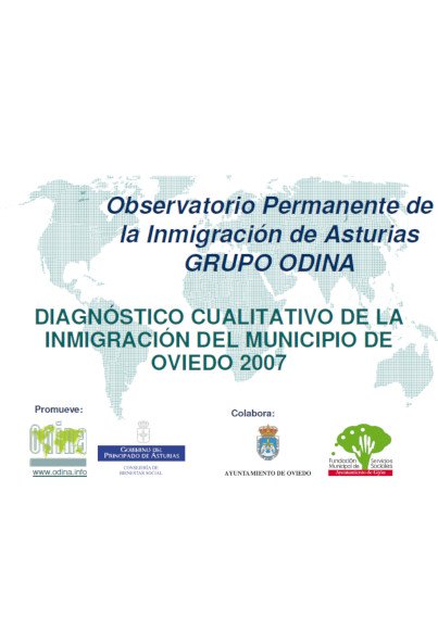 Diagnóstico ODINA Oviedo. Año 2007
