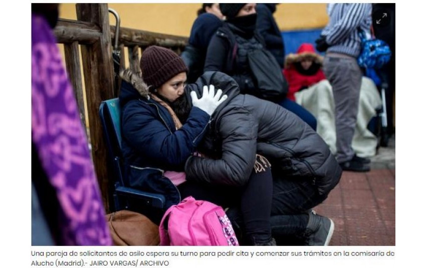 La nueva y dura normalidad para los solicitantes de asilo en España