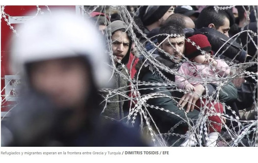 Los españoles son los europeos menos favorables a cerrar las fronteras a los refugiados, según un estudio en 29 países