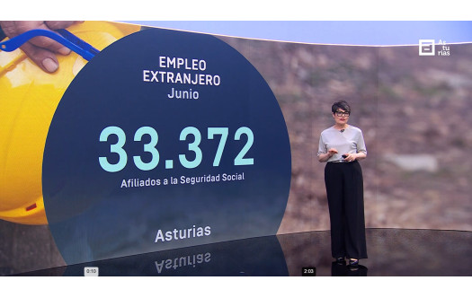 Asturias lidera el crecimiento del empleo extranjero en Espa&ntilde;a