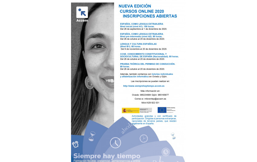 Siempre hay tiempo. Programa de conciliación de la vida formativa y personal. Herramientas para la residencia legal y la ciudadanía activa