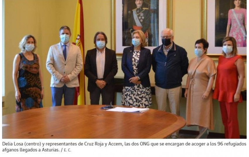 Los 39 menores afganos refugiados en Asturias ya están siendo escolarizados