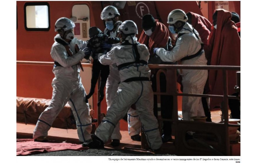 Las llegadas irregulares a Europa crecen un 57% tras el parón de la pandemia